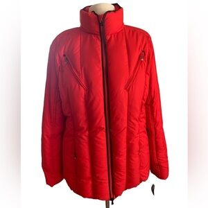 LAUREN Ralph Lauren XL Active women’s Red winter Puffer Jacket NWT